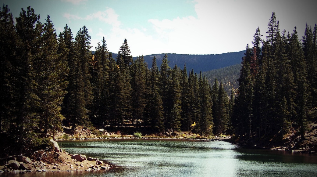 Nestled within the Sangre de Cristo Mountains Bear Lake is 10,500 ft in elevation. Not far from the beautiful little town of Cuchara, CO
