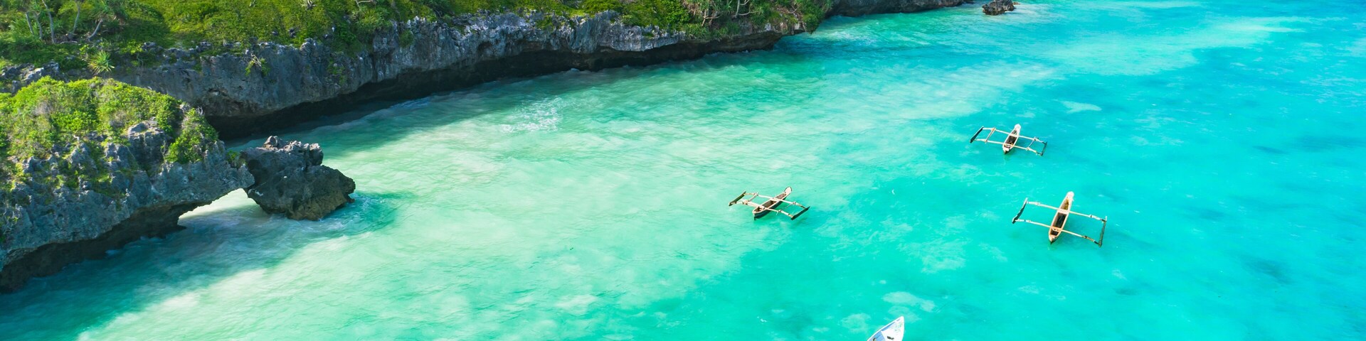 Aerial. Seascape, Zanzibar, Tanzania.