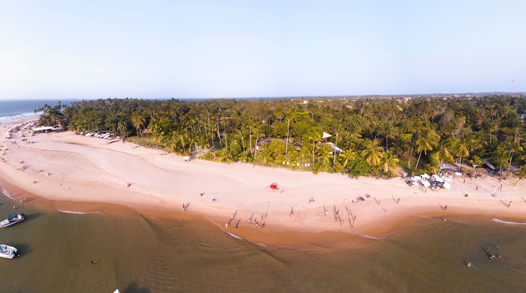 Imagem Aérea de Barra Grande na Península de Maraú, Camamu, Bahia, Brasil