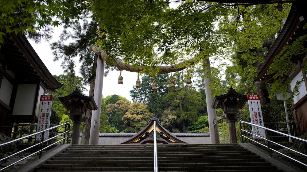 Omiwa Shrine in Kyoto.