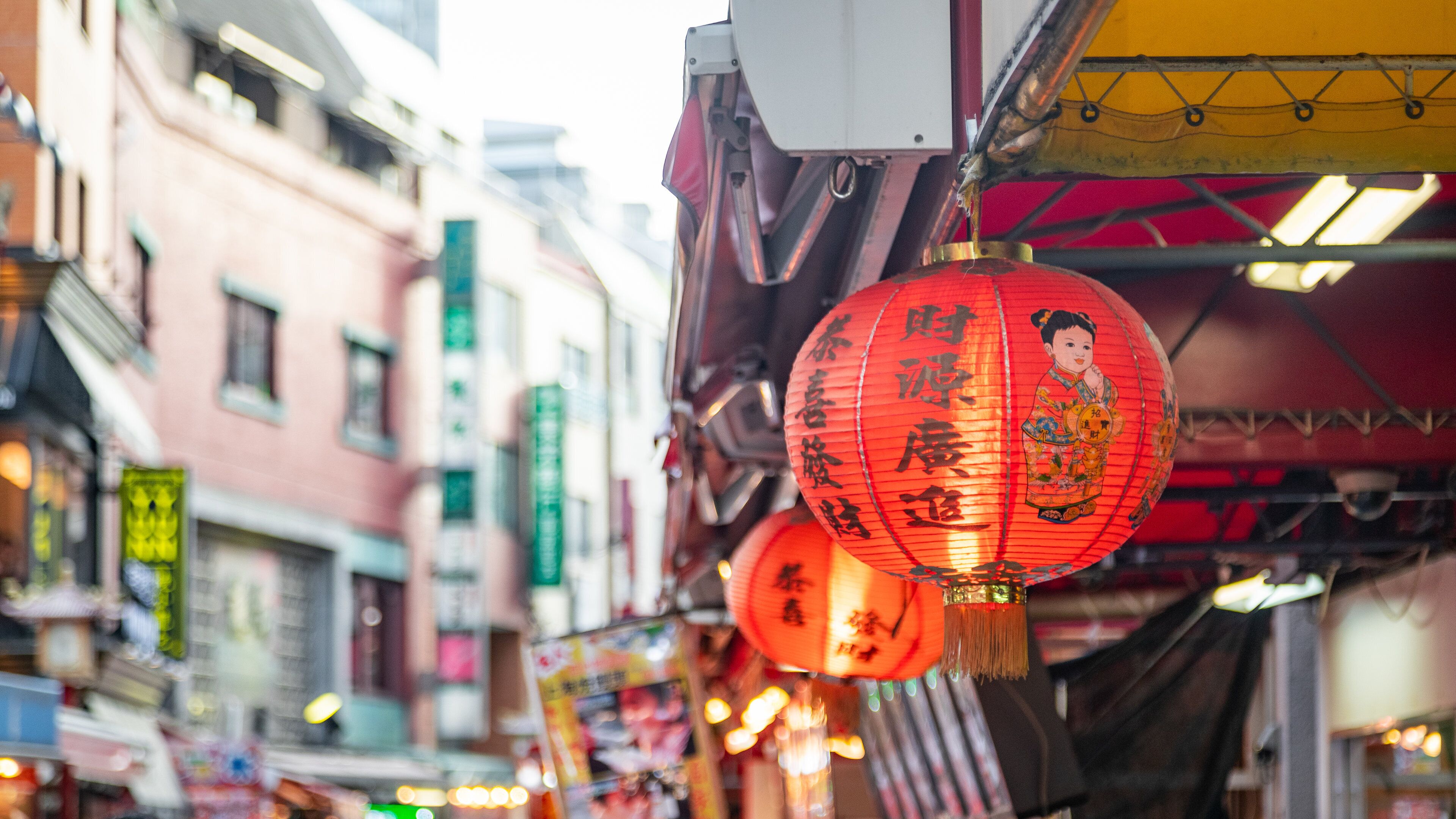 Nankin-machi featuring heritage elements