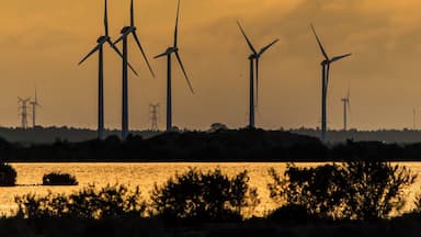The out stretched hand like part in the map of Sri Lanka is called to be Kalpitiya. If you have enough time in Sri Lanka, it is worth to have a journey to this part of the Island. The scenery of wind turbines during the evening is simply amazing.