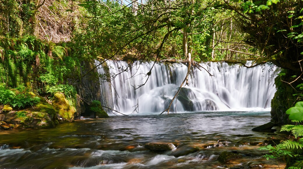 Cabe river Waterfall in San Pedro do Incio