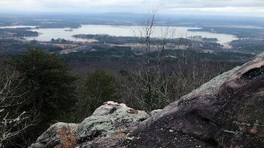Views of Weiss Lake from Lookout Mountain near Leesburg, Alabama