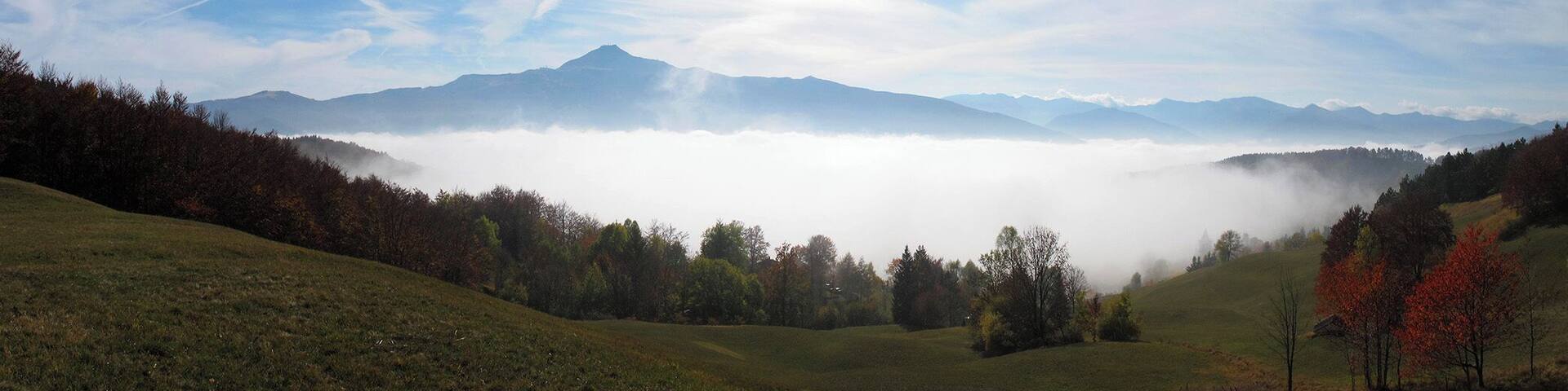 Monte Cimone visto dal Monte Cantiere