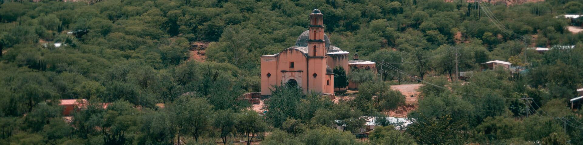 Misión del Santo Ángel Custodio de satevó
old jesuit mission in mexico