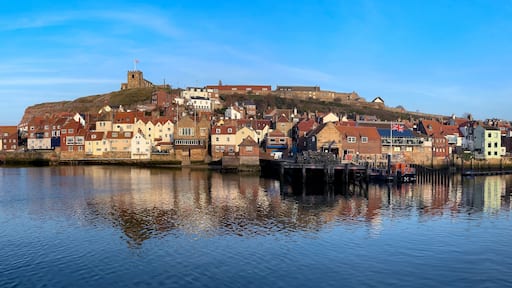 Whitby in on the North Yorkshire coast - United Kingdom