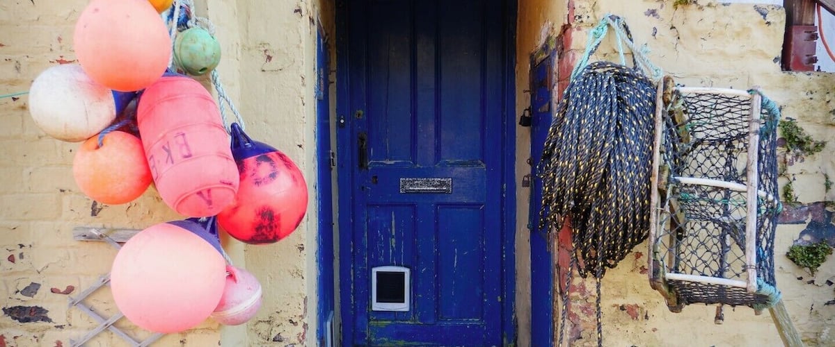 Interesting house street decorations!