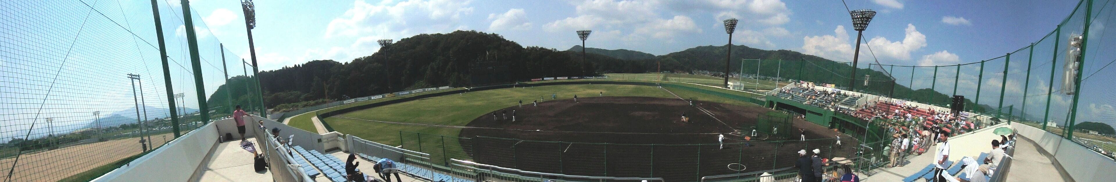 丹南総合公園野球場 パノラマ全景