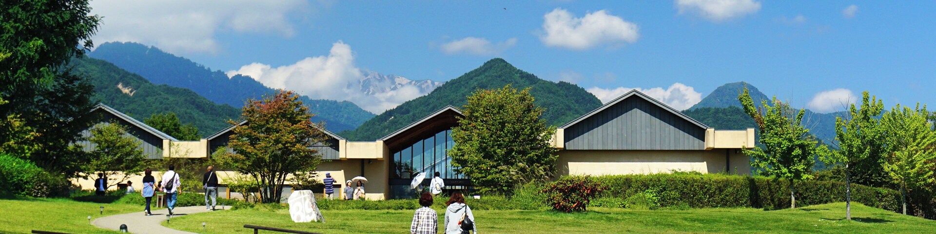 The Chihiro Art Museum Azumino in Matsukawa, Nagano prefecture, Japan