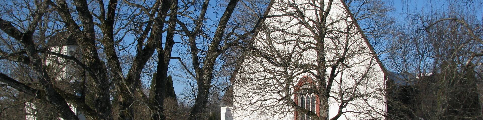 The PyhtÀÀ Church was built around 1460. Its original medieval outfit has remained almost untouched.