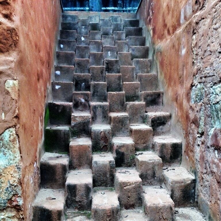 Escaleras diseñadas por el Maestro Toledo