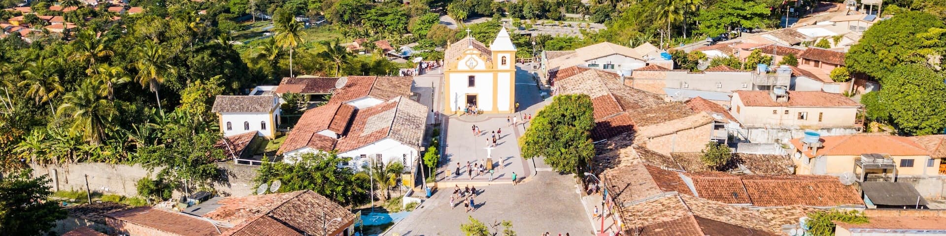 Church of Arraial D'ajuda - Historic Center of Arraial D'ajuda, Porto Seguro, Bahia