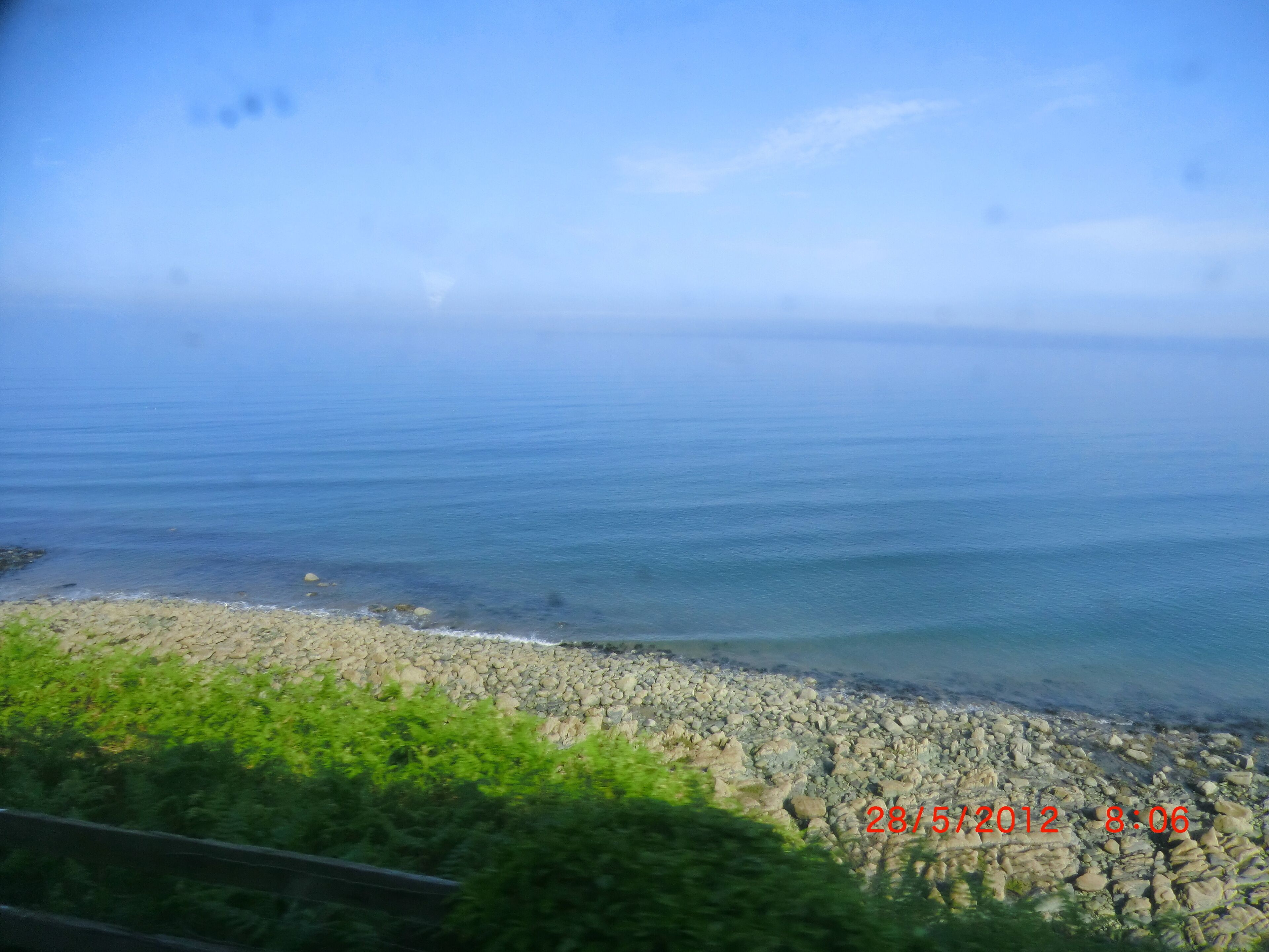 Coastal view of Llangelynin