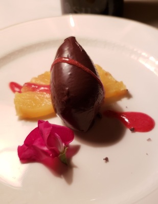 Dessert aboard the Hiram Bingham train to Machu Picchu #LifeAtExpedia #sweet