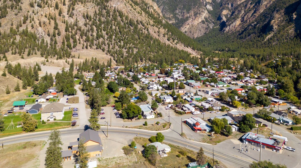 Hedley British Columbia Canada Similkameen Valley Aerial