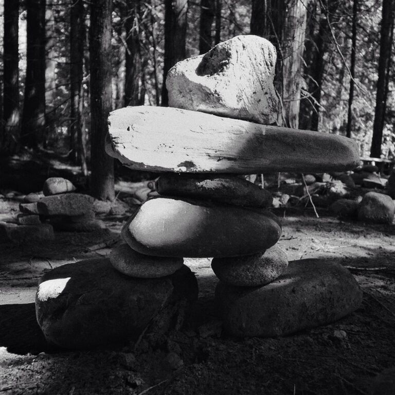 Here is one of the rocks I particularly liked. It reminded me a lot of the 2010 whistler Olympics symbol. 