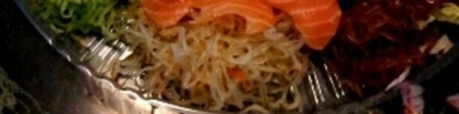 Tradditional Chinese New Year dish called Loi Hei; for luck and prosperity in the year of the Dragon. Huat Ah!!!