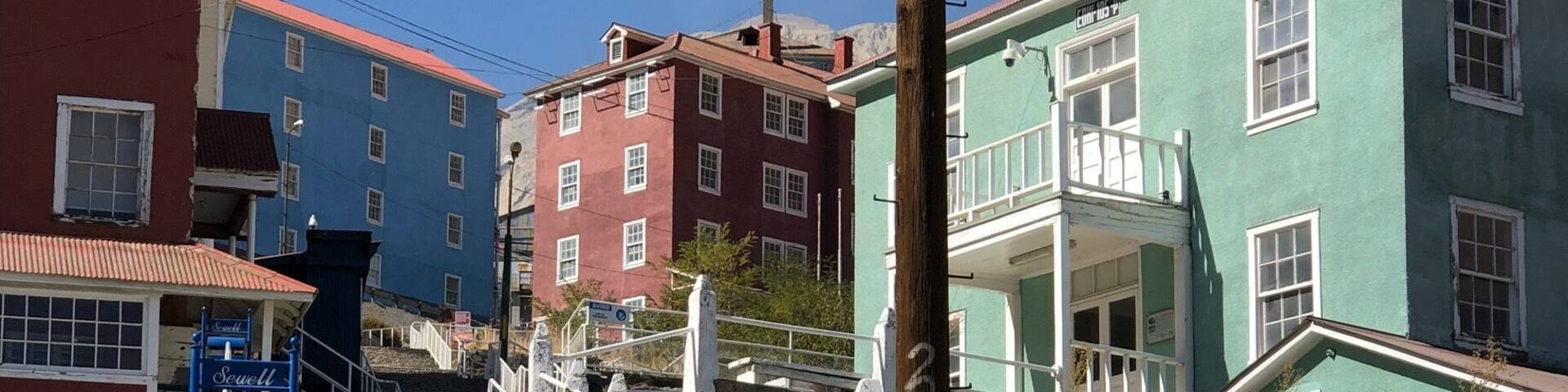 UNESCO listed since 2006. A working copper mine, but no one lives in this town anymore