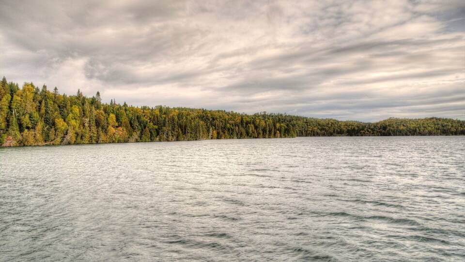 Isle Royale National Park is an Isolated Island in Lake Superior between Minnesota and Michigan