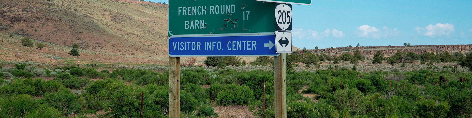 On your way to Frenchglen be sure to visit the Pete French Round Barn Stste Heritage Site for some interesting history about this unique part of Eastern Oregon. #Oregon #PeteFrench #roundbarn #extremeOregon