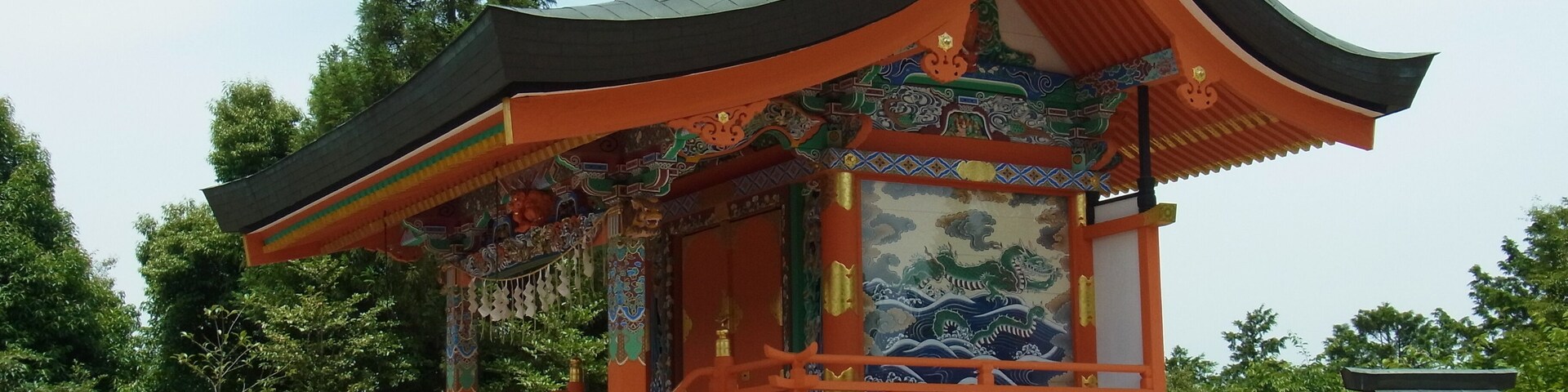 落杣神社・御霊神社の本殿 五條市黒駒町 Ochisoma-jinja and Goryō-jinja 2012.6.11