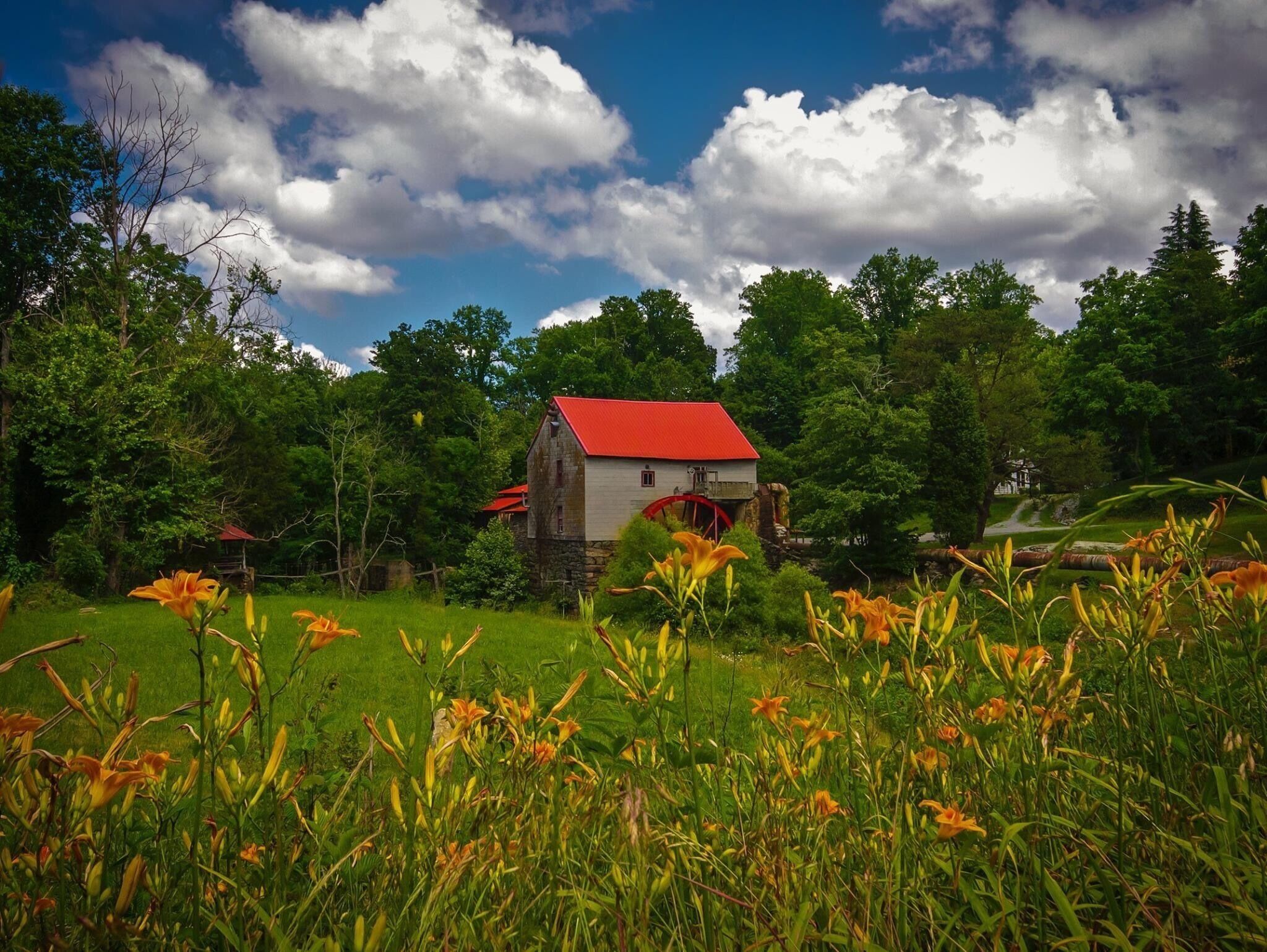 The Old Mill in Spring Time