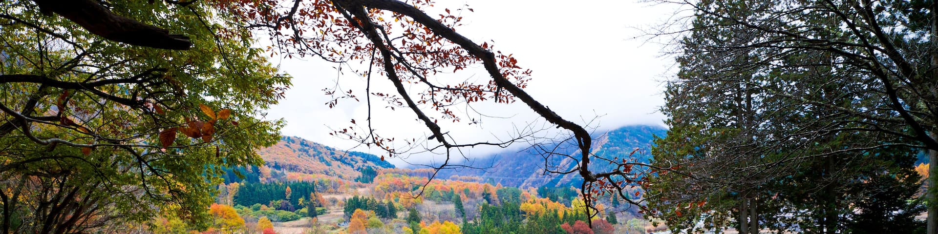 Ouchijuku village in Fukushima prefecture, Tohoku, Japan.