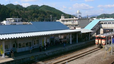 Sakari Station Premises in Ofunato City, Iwate, Japan
