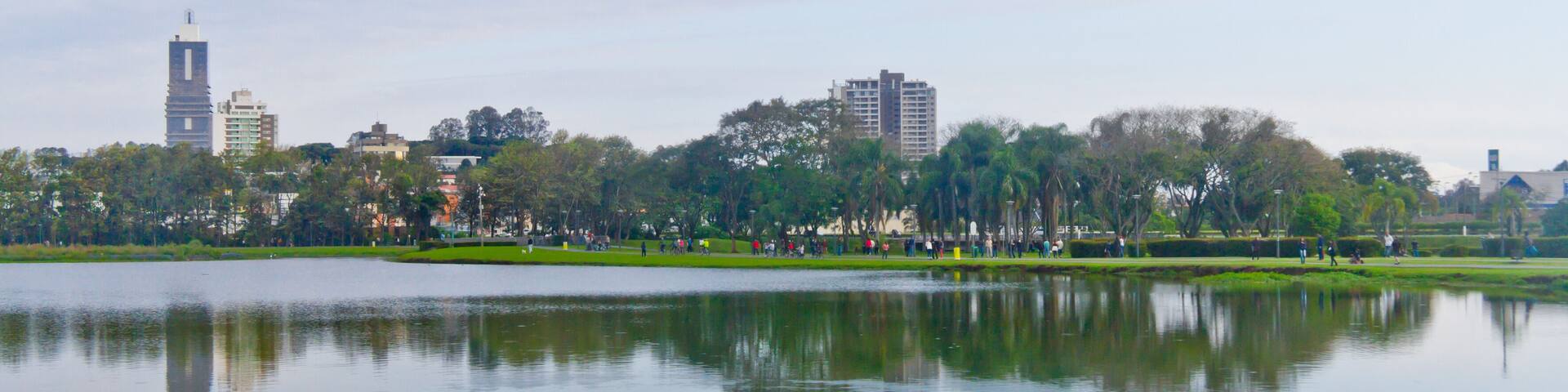 Birigui Park at Curitiba, Parana, Brazil.