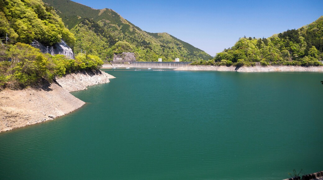 Lake Okutama at Ogouchi dam