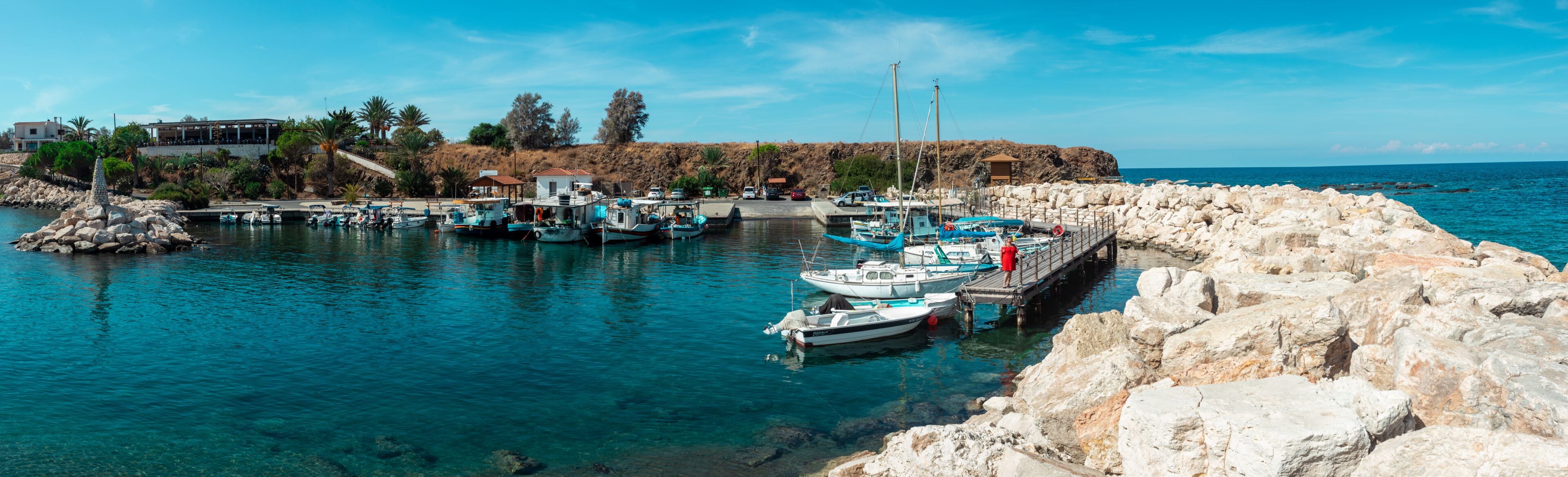 Pomos Harbor, Cypr