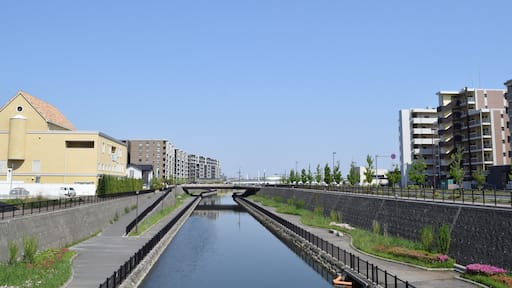 Koshigaya Lake Town, which is new town in Saitama Prefecture, Japan