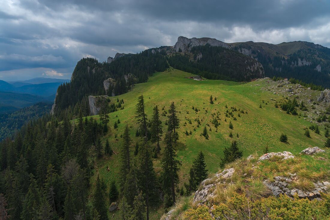 Chalet on top of Piatra Mare.  #alwayswanderlust

http://www.alwayswanderlust.com/trekking-the-piatra-mare-and-7-ladders-canyon-in-romania/