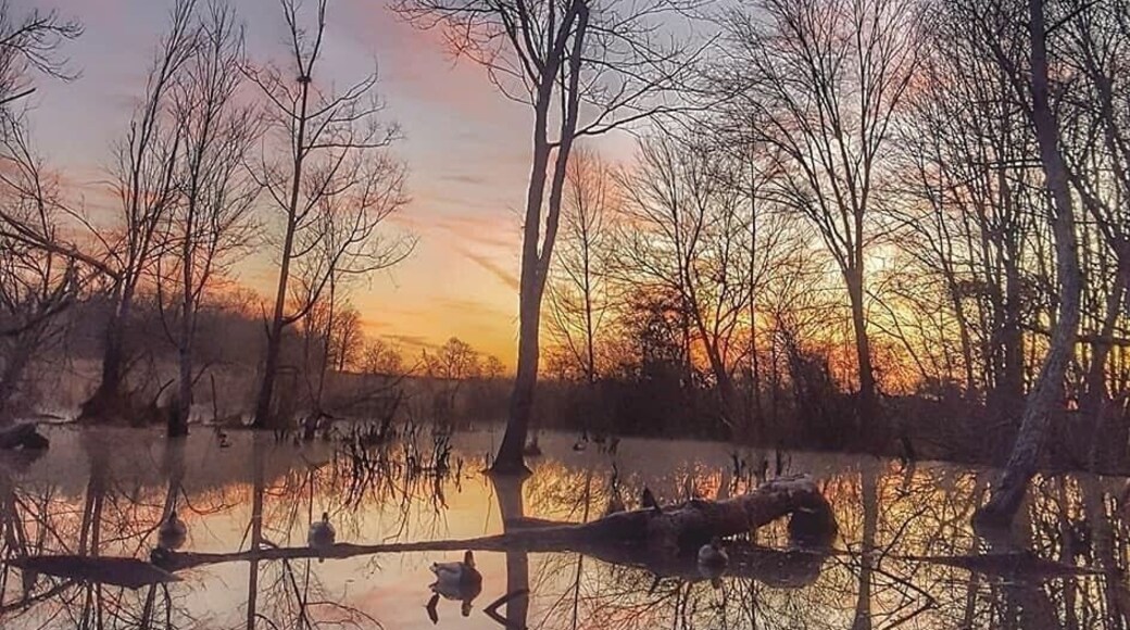 This is sunrise while duck hunting.
#AdventurePhotoContest