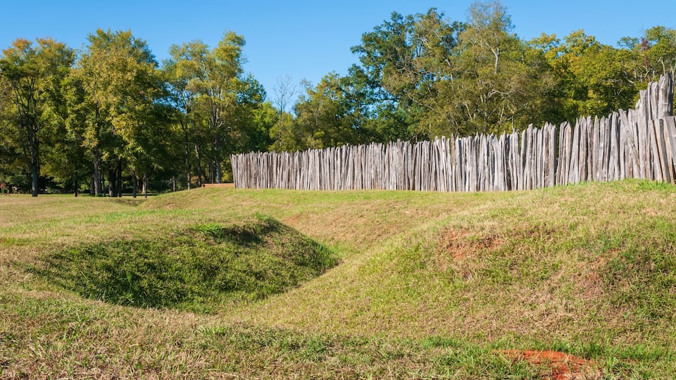 Ninety Six National Historic Site, Old Ninety Six and Star Fort in South Carolina