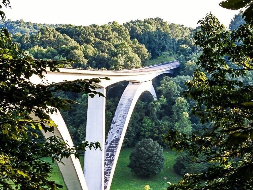 Every angle of this bridge is breaktaking