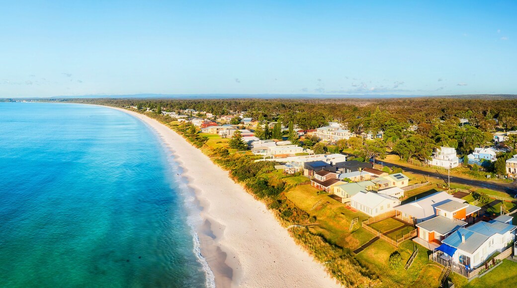 D Callala bay houses to sea low pan
