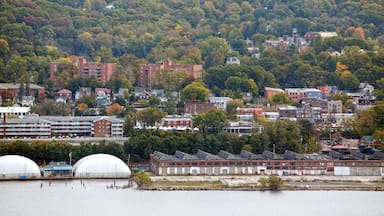 H92EYE View of Hastings-on-Hudson, NY from the New Jersey Palisades. Image shot 10/2016. Exact date unknown.
