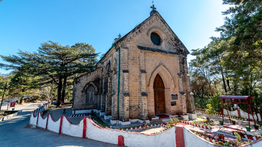 St. Mary's Church is located near Tip N Top Point and GMVN in Lansdowne, Uttarakhand, India