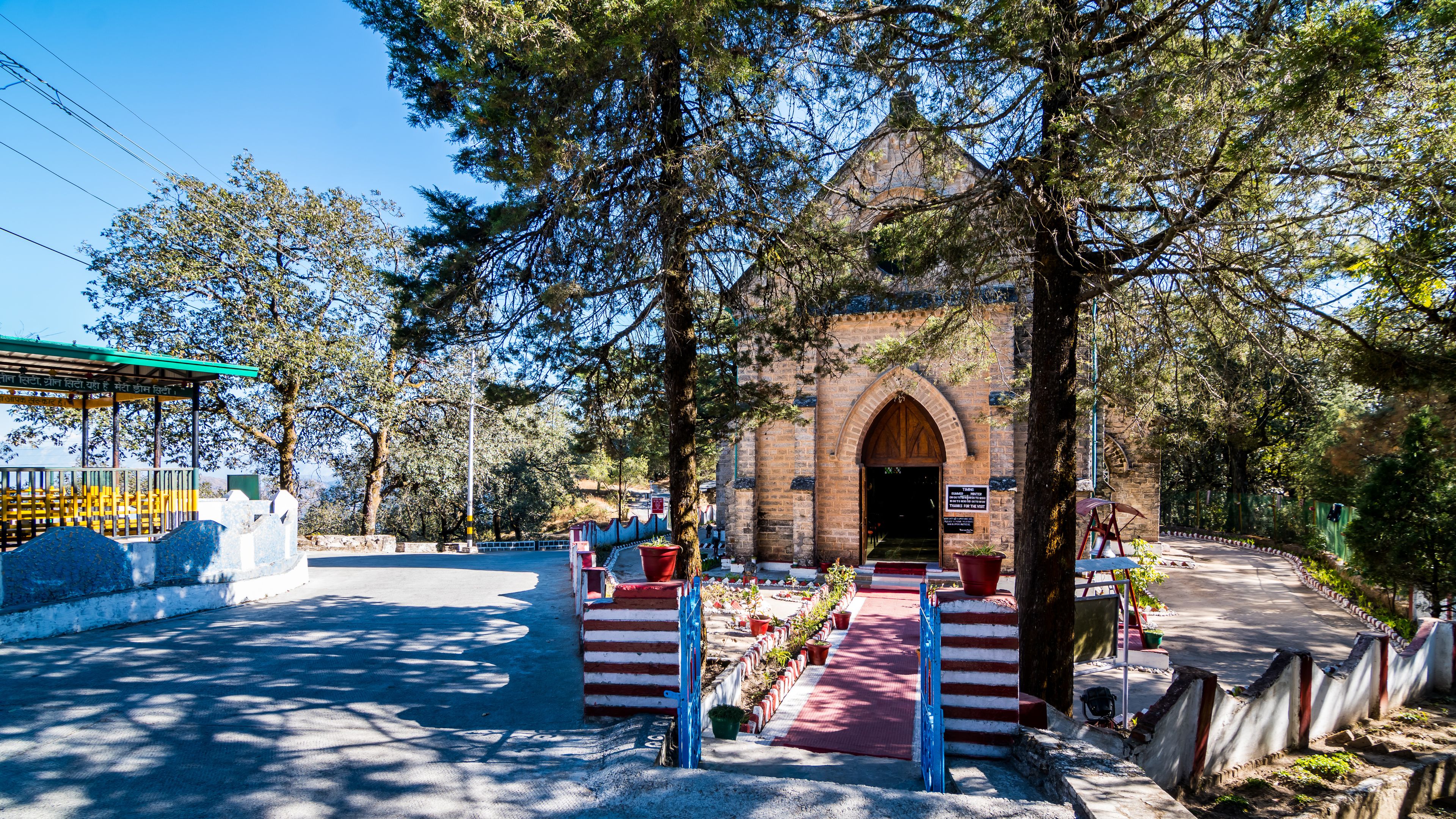 St. Mary's Church is located near Tip N Top Point and GMVN in Lansdowne, Uttarakhand, India