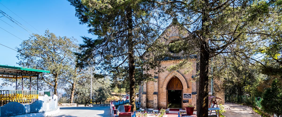 St. Mary's Church is located near Tip N Top Point and GMVN in Lansdowne, Uttarakhand, India