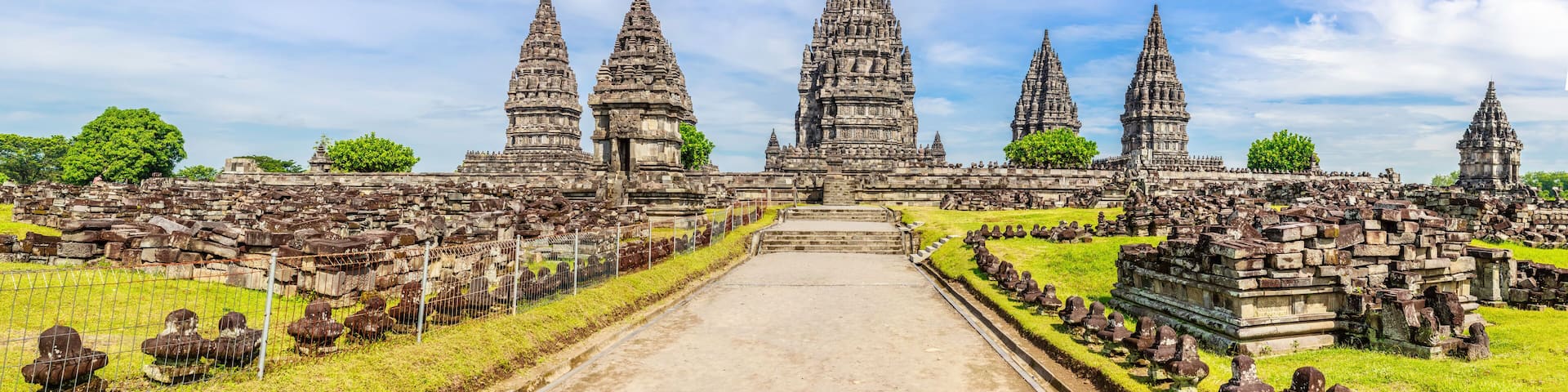Prambanan temple near Jogjakarta