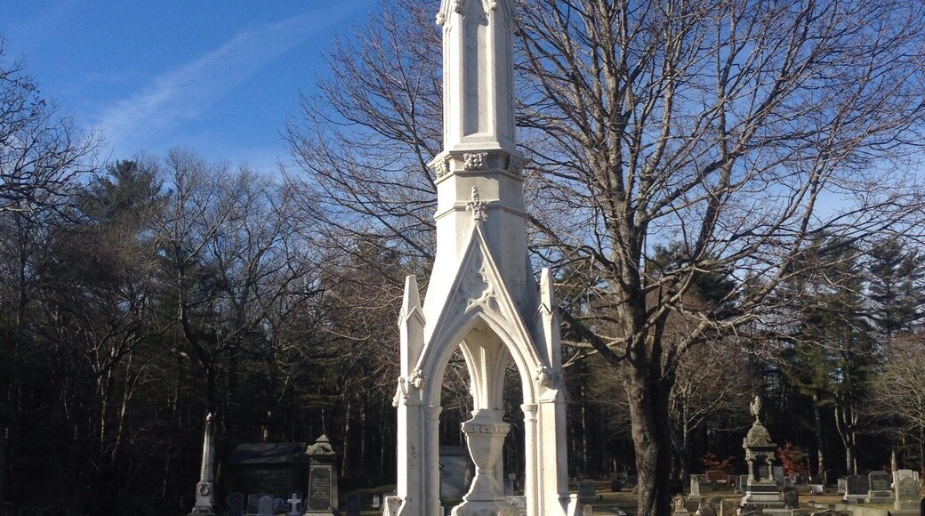 William Savery created the first divided highway in the US. It was opened to the public in 1860 and can still be driven on in Carver, MA. Savery is the name of the historic district here as well. His grave is located in the 1865 Historic Union Cemetery.