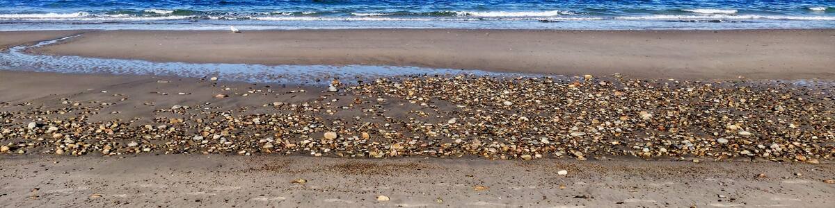 Calm day at Duxbury beach