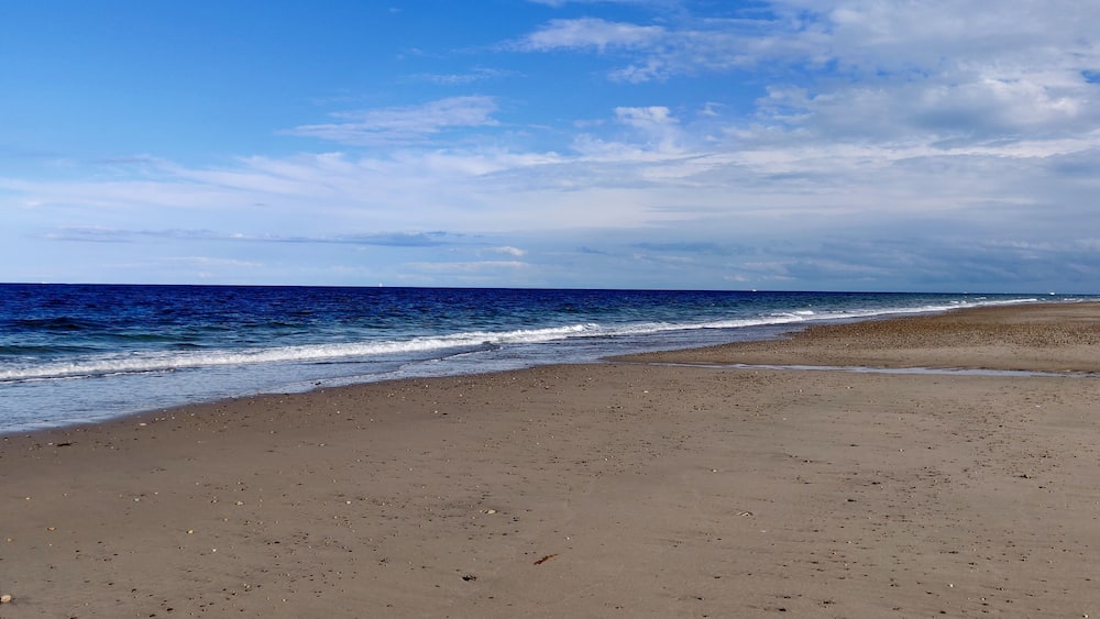 Waves at Duxbury beach