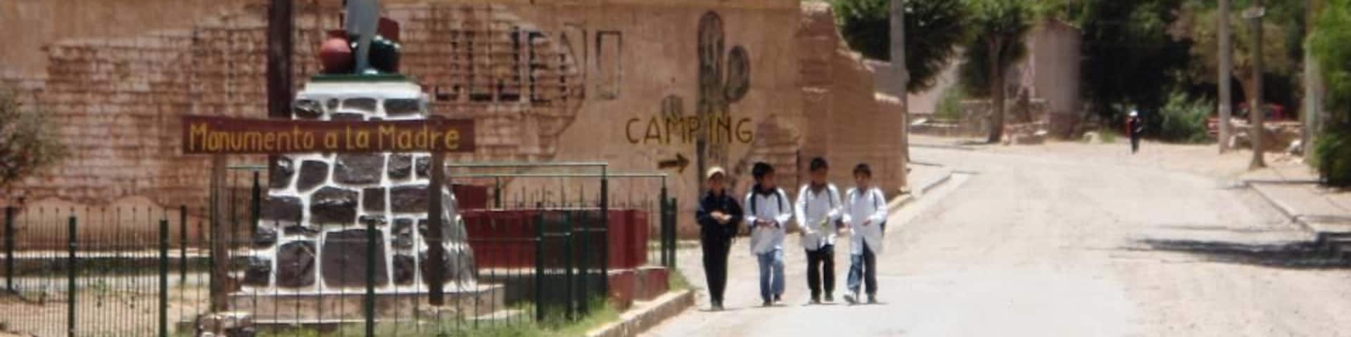 pueblito de la quebrada de humahuaca donde se encuentran las conocidas paletas del pintor.