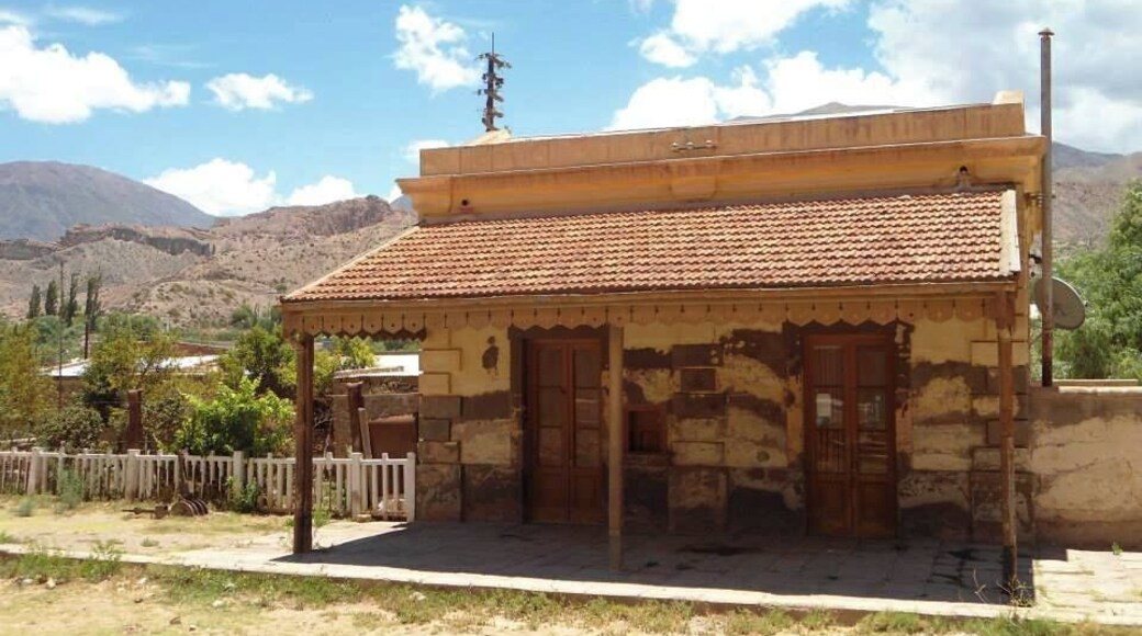 vieja estacion de tren de maimara, ramal que llegaba hasta la quiaca.