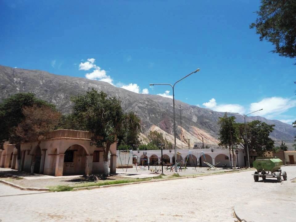 cabildo del pueblo muy antiguo construido en adobe.