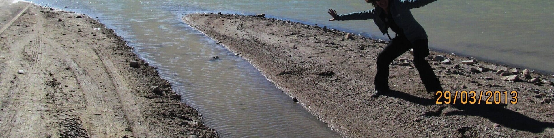 We were on our road to Antofagasta de la Sierra, and suddenly the road appears before our eyes into this amazing scenary!